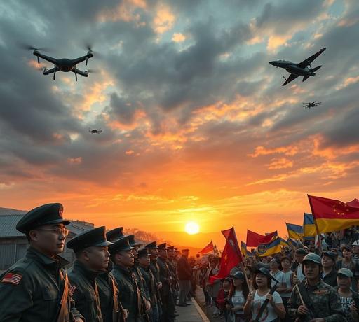 區域與全球動盪加劇：朝韓軍事緊張、台灣罷免案、美中貿易角力多頭並進