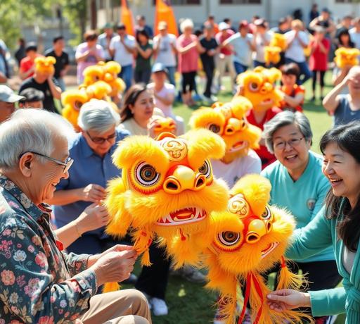 嘉南藥理大學攜手西港社區 推動健康運動與金獅面具共創
