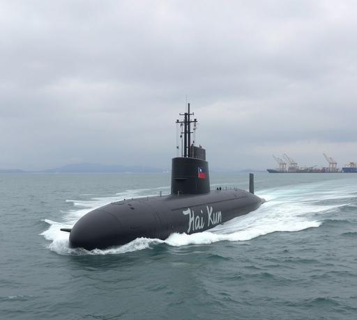 台灣潛艦海鯤號二度海測 即時影像暫停引軍事迷關注