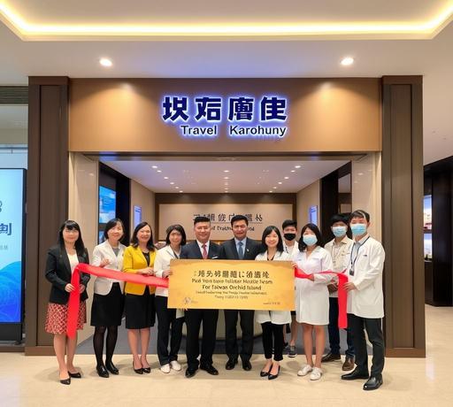 航典國際旅行社高雄總公司盛大開幕 攜手奇美醫療啟動蘭嶼公益新頁