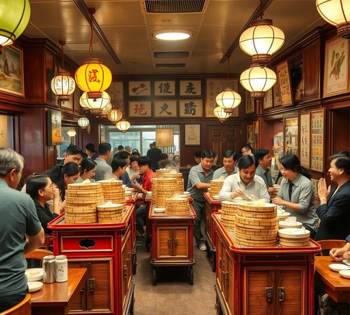 五一黃金週掀復古潮　中式酒樓點心車成新打卡熱點