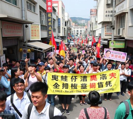 護國大遶境首站花蓮沸騰 罷傅行動掀動基層狂潮