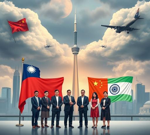 印度地方政府代表團訪台 加深台印戰略合作引發中國軍演反制