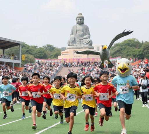 全國國中生大隊接力賽 彰化熱烈登場