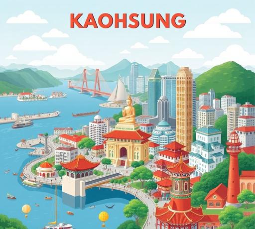 高雄旅遊人氣全台第一 五大新亮點吸引國際踩線團