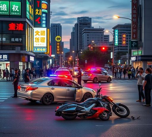 高雄前鎮區復興路嚴重車禍　左轉未禮讓釀2傷
