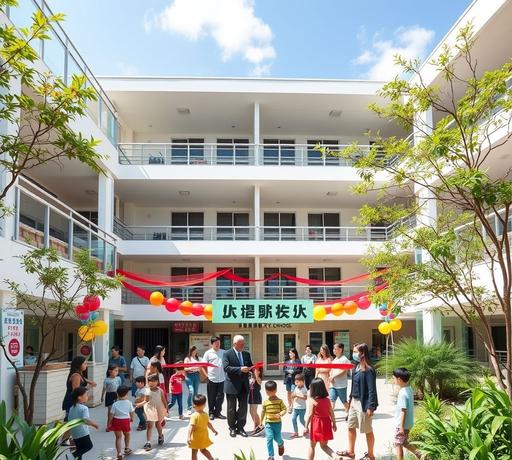 頭份市六合國小六藝樓正式啟用 提升學習環境啟發學童潛能