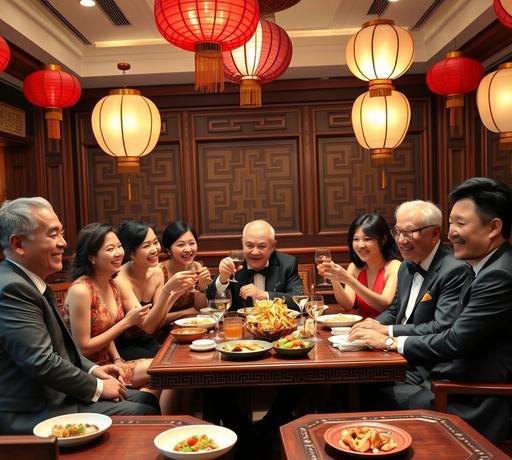 莫鎮賢六十大壽低調慶生，星光熠熠好友聚首共度溫馨時光