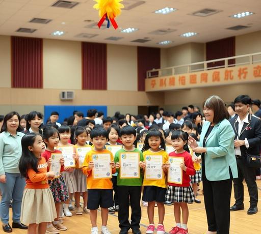 太保市模範兒童表揚大會首次增列國中生  強化品格與公民素養
