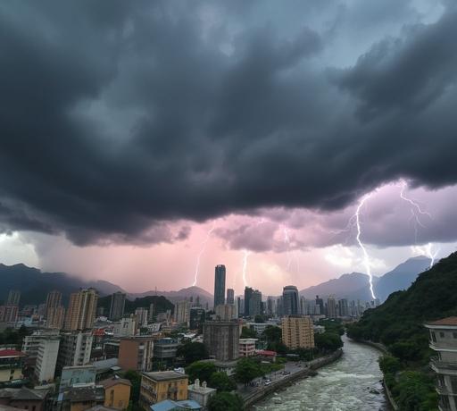 午後強對流來襲 北部及山區嚴防大雷雨
