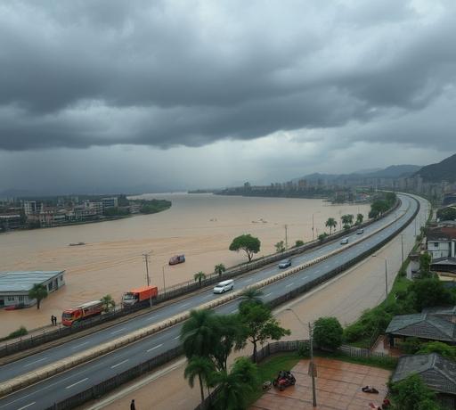 華南中部多省遭遇罕見強降雨 破紀錄災情嚴重
