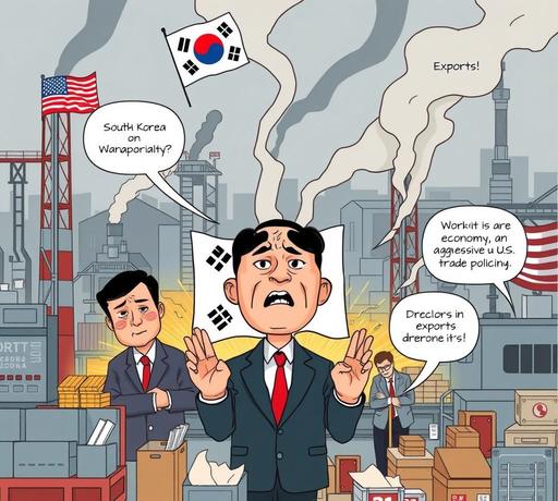 南韓第一季經濟萎縮0.2%　政治動盪與美國貿易壓力同步衝擊