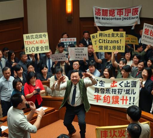 新北羅明才罷免案白熱化 童謠戲謔惹眾怒 政治爭議與人身安全雙重警訊