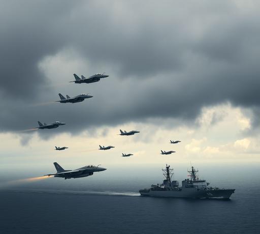 台灣國防部嚴厲譴責中國軍機軍艦聯合巡航 形容舉動極具挑釁性