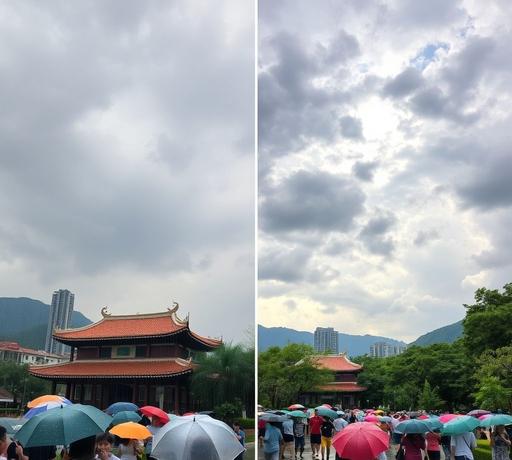端午連假天氣多變，全台各地防降雨強襲