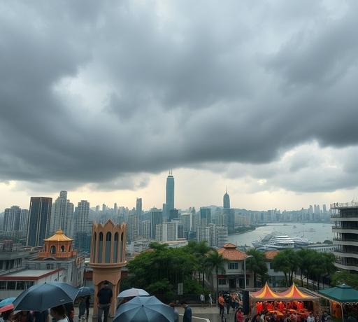 台灣強對流天氣與極端氣象警戒