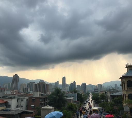 全台炎熱轉雷雨 氣溫驟降防豪雨