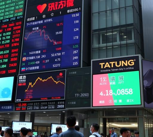 台股震盪觀望 大同重訊成焦點 輝達新總部布局受關注
