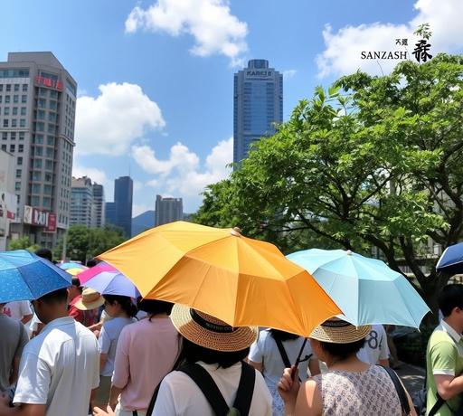 全台高溫警戒 花東中南部嚴防中暑