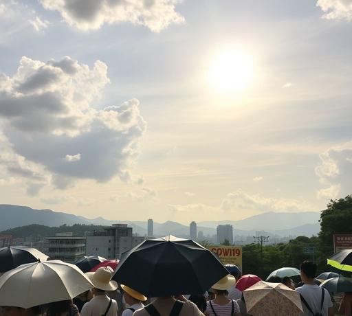 台灣今夏高溫炎熱 各地午後雷陣雨增多