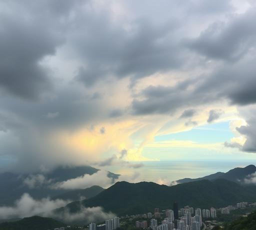 7月初颱風動向增添變數 台灣高溫悶熱午後雷雨持續