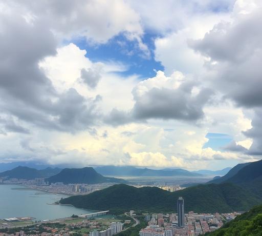 台灣天氣逐漸穩定 中南部午後警戒大雨與強風