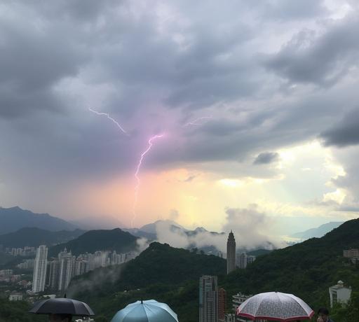 全台天氣多變 午後雷陣雨與高溫齊襲