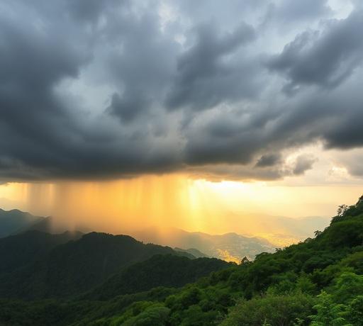 天氣劇變！週末午後雷陣雨頻繁，下週「蝴蝶」颱風動向待關注