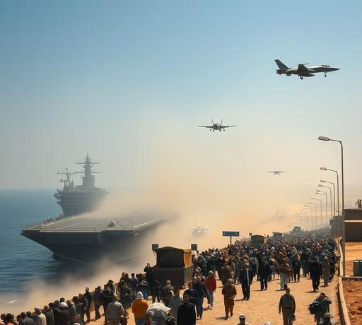 美國加碼中東軍事部署 中國加速撤僑逾790人離境