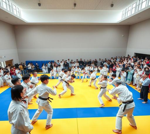 第八屆武德盃中小學柔道錦標賽盛大揭幕