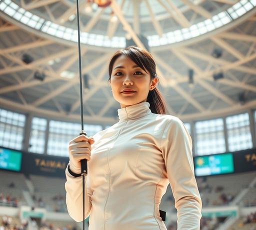 傳奇再現！初代跆拳道女神陳怡安跨界擊劍，出戰2025世壯運